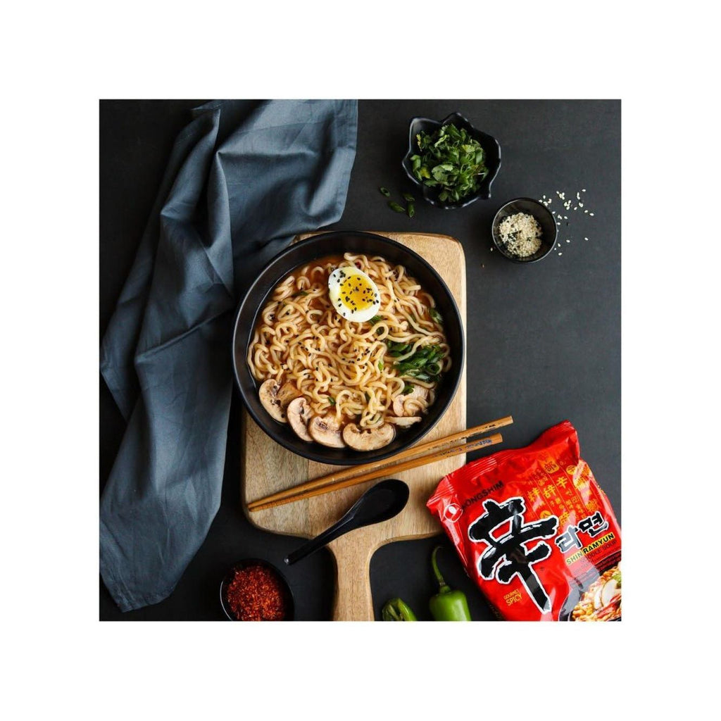Shin Ramyum Noodle Soup 5 pack 600g - Golden Buffalo Grocery Store