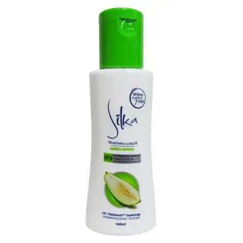 Silka Body Lotion Green Papaya 100ml - Golden Buffalo Grocery Store