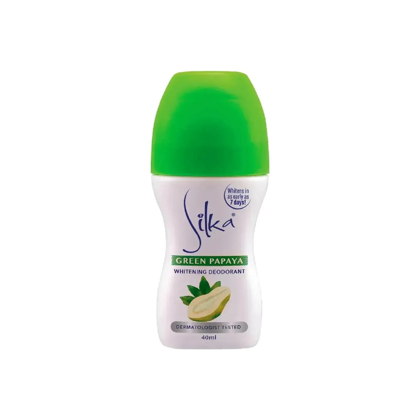 Silka Refreshing Deodorant Green Papaya 40ml - Golden Buffalo Grocery Store