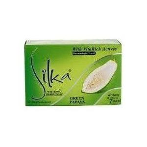 Silka Whitening Herbal Soap 135g Green Papaya - Golden Buffalo Grocery Store