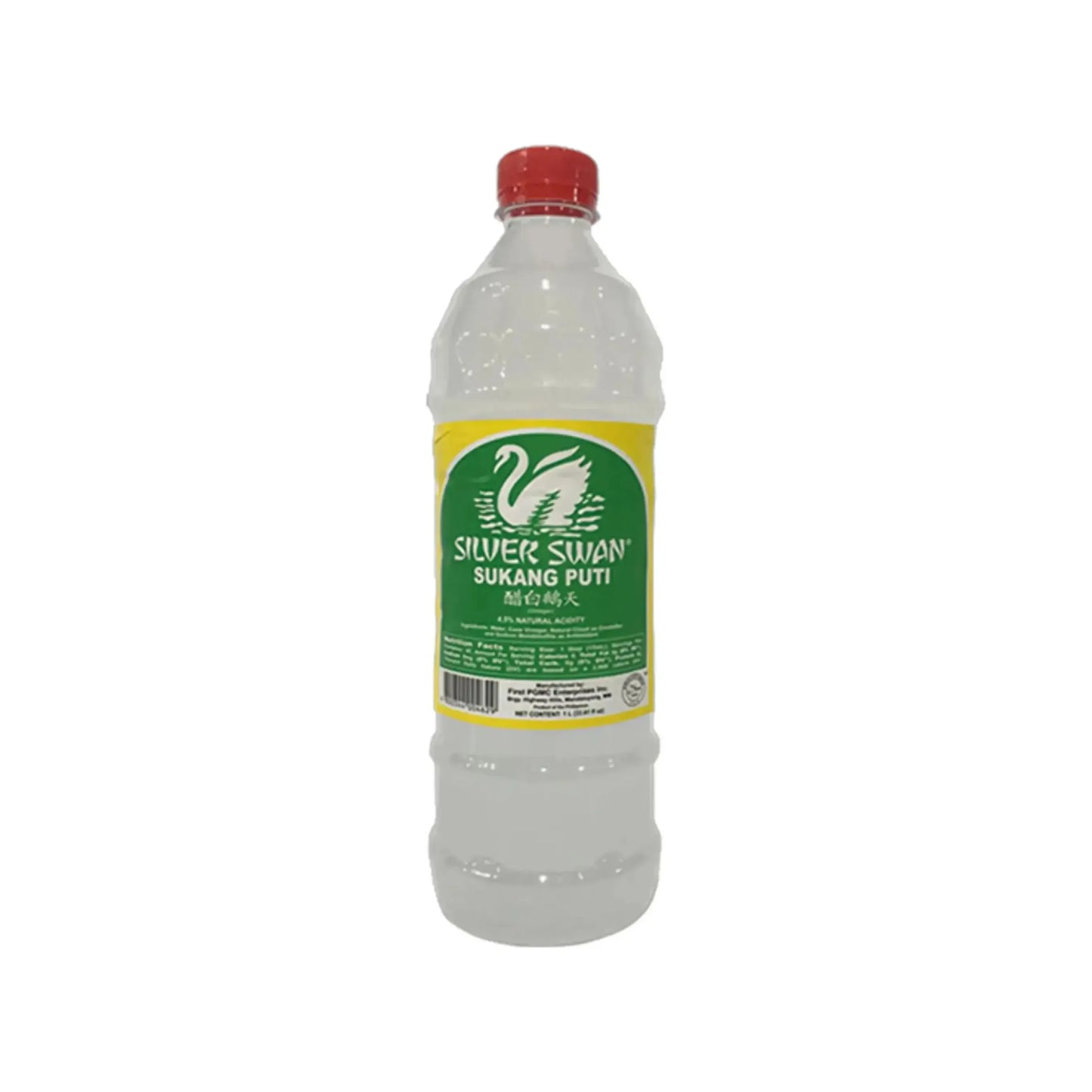 Silver Swan Vinegar Sukang Puti 1L - Golden Buffalo Grocery Store