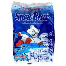Snow Bear Menthol Ball Candy 480g - Golden Buffalo Grocery Store
