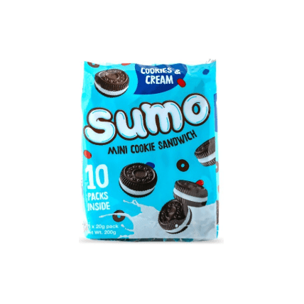 Sumo Mini Cookie Sandwich 10 x 20g - Golden Buffalo Grocery Store