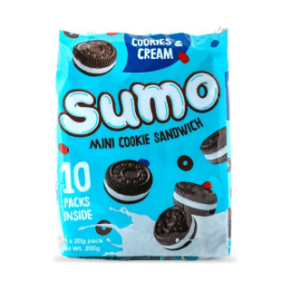 Sumo Mini Cookie Sandwich 10 x 20g - Golden Buffalo Grocery Store