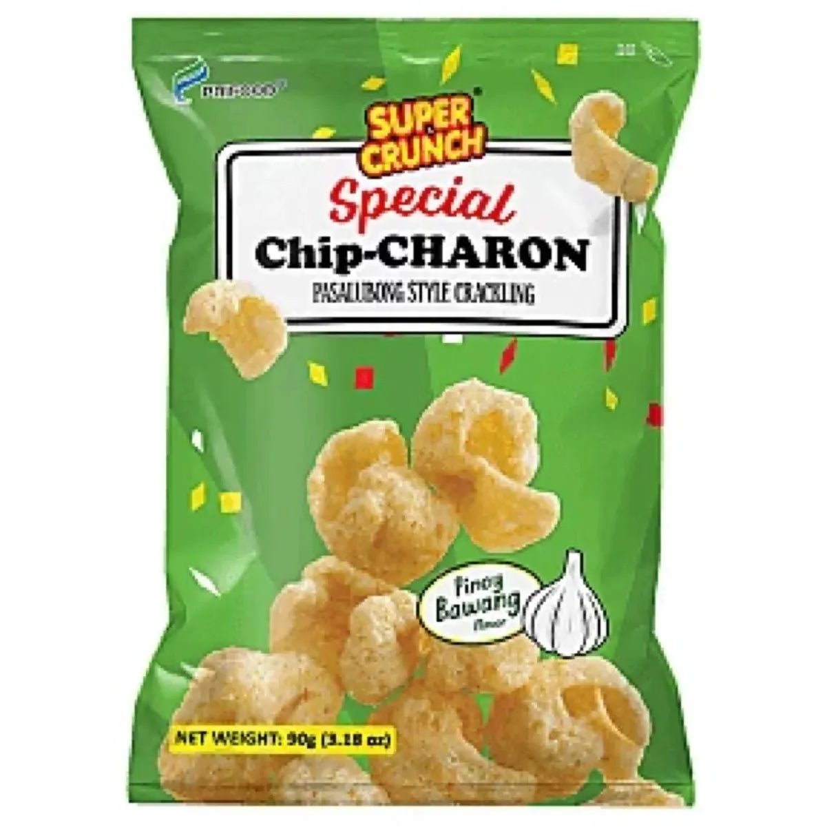 Super Crunch Chipcharon Pinoy Bawang 90g - Golden Buffalo Grocery Store