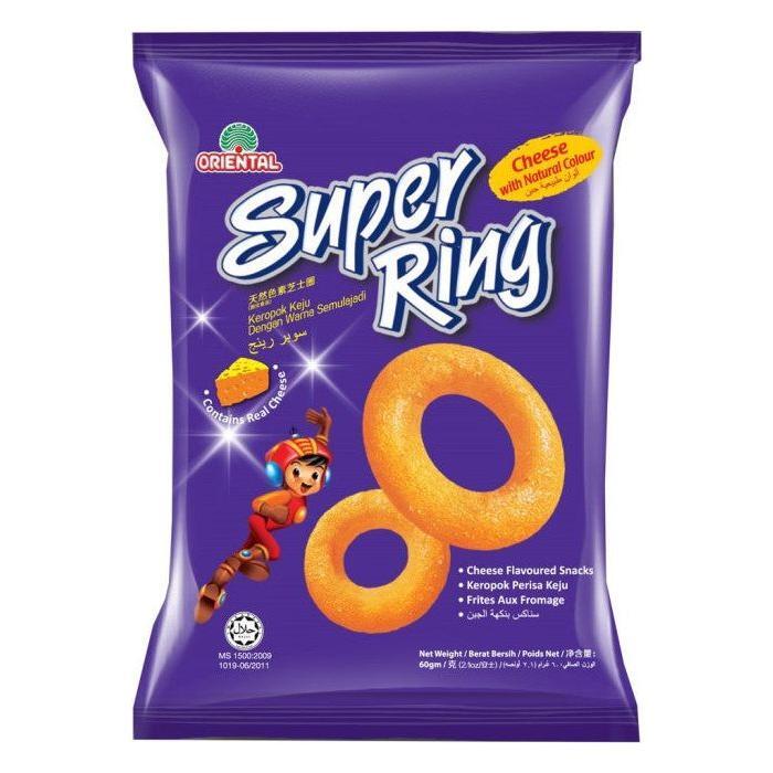 Super Ring Cheese Snack 60g - Golden Buffalo Grocery Store