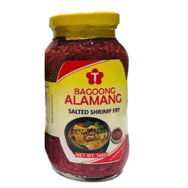 T Bagoong Alamang Salted Shrimp Fry 340g - Golden Buffalo Grocery Store
