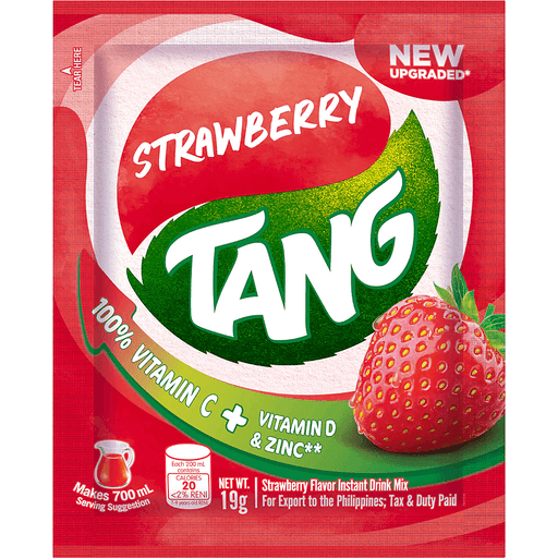 Tang Litro Strawberry 19g - Golden Buffalo Grocery Store