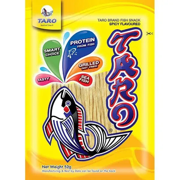 Taro Brand Fish Snack Spicy 25g - Golden Buffalo Grocery Store