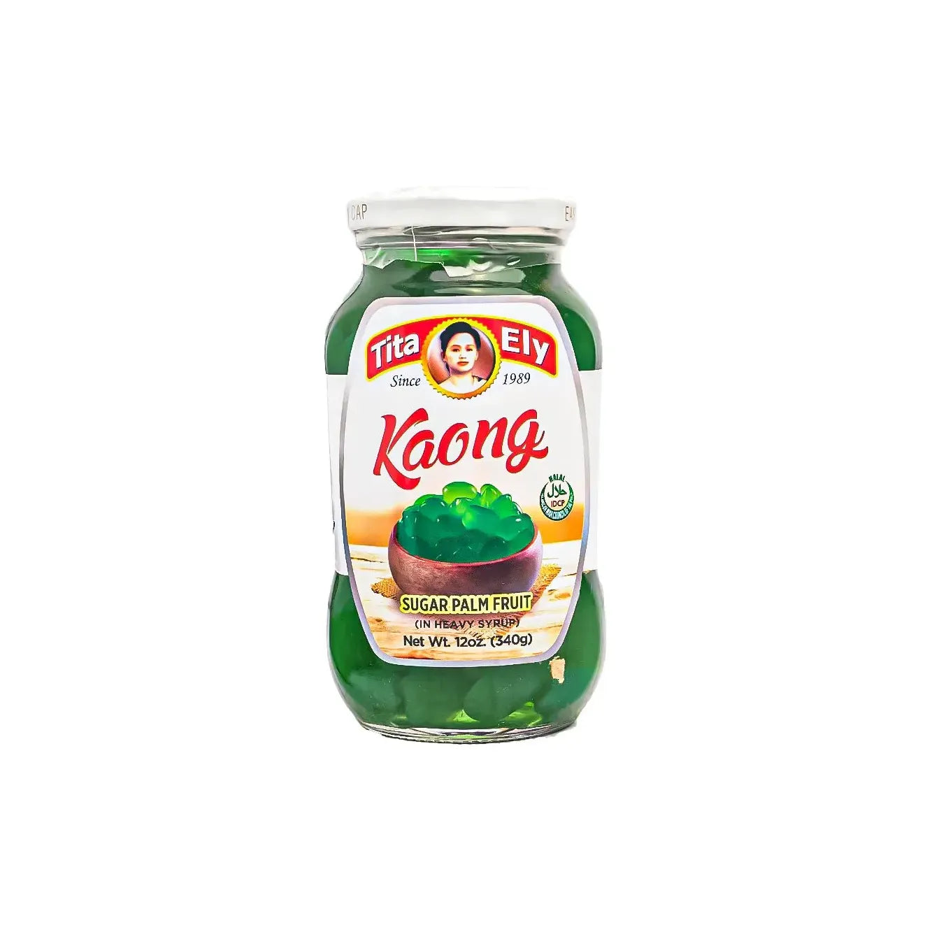 Tita Ely Kaong Palm Fruit 340g Green - Golden Buffalo Grocery Store