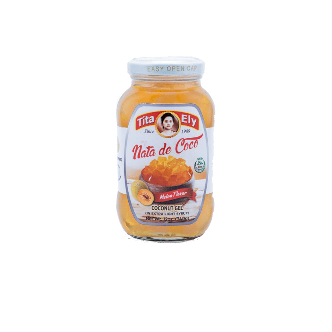Tita Ely Nata De Coco Coconut Gel 340g - Melon - Golden Buffalo Grocery Store