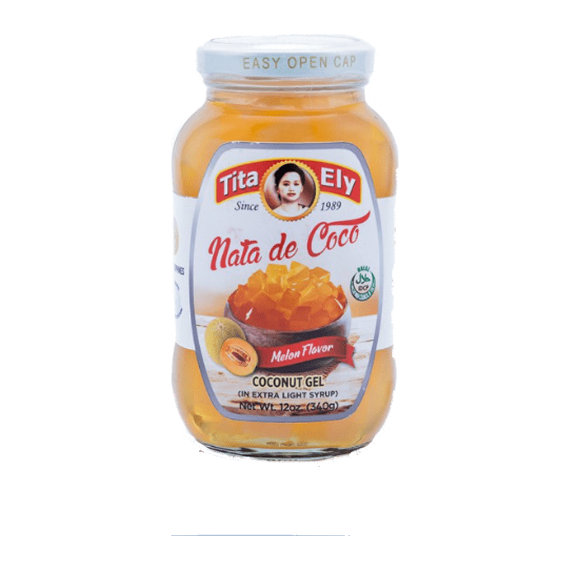 Tita Ely Nata De Coco Coconut Gel 340g - Melon - Golden Buffalo Grocery Store