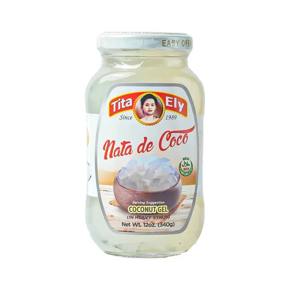 Tita Ely Nata De Coco Coconut Gel White 340g - Golden Buffalo Grocery Store