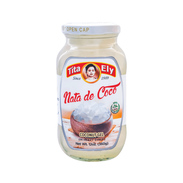 Tita Ely Nata De Coco Coconut Gel White 340g - Golden Buffalo Grocery Store