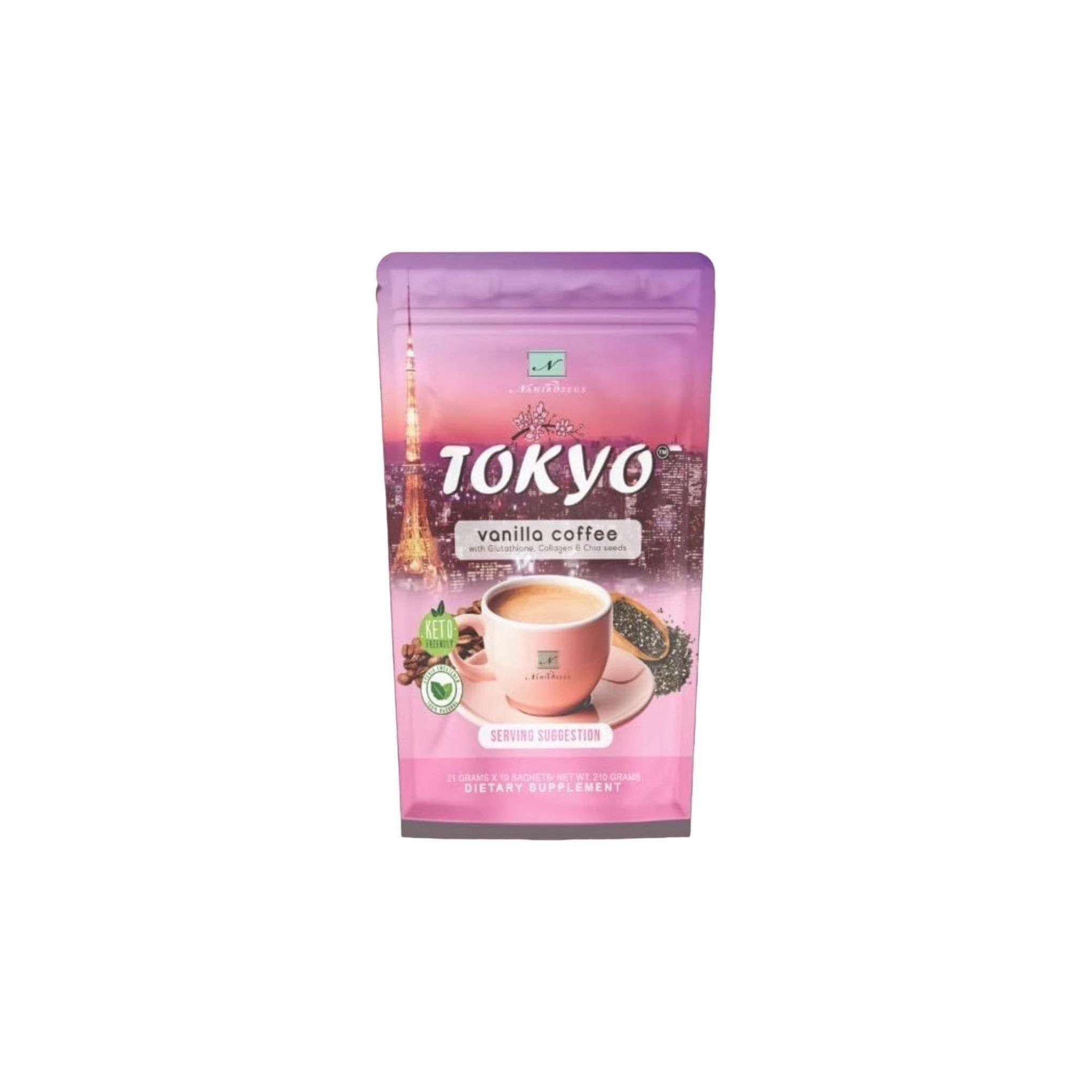 Tokyo Vanilla Coffee 210g - Golden Buffalo Grocery Store