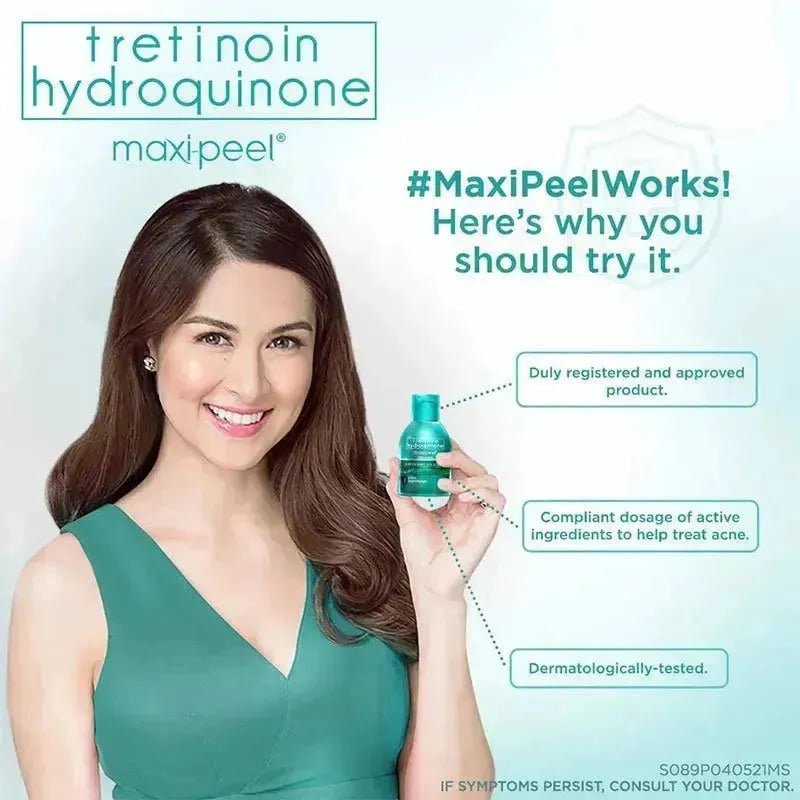 Tretinon Hydroquinone Maxi Peel 3 - 60ml - Golden Buffalo Grocery Store