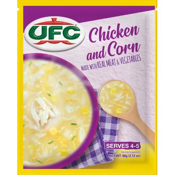 UFC Chicken and Corn Soup (60G) - Golden Buffalo Grocery Store