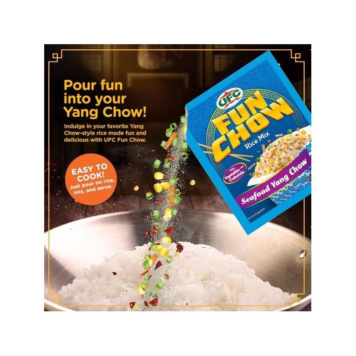 Ufc Toppings Rice UFC Fun Chow Rice Mix 20g – Golden Buffalo Grocery Store