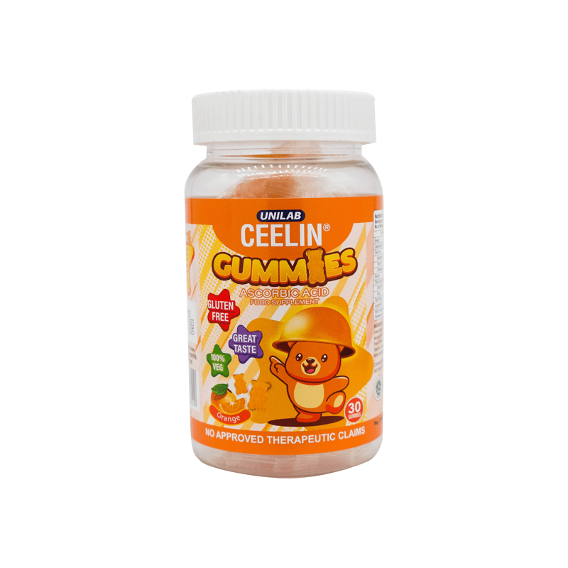 Unilab Ceelin Gummies Ascorbic Acid Food Supplement - Golden Buffalo Grocery Store