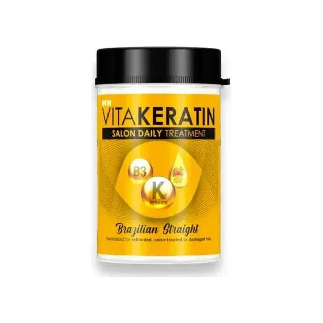VitaKeratin Salon Daily Treatment - Brazilian Straight 650ml - Golden Buffalo Grocery Store