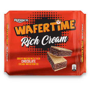 Wafertime Rich Creamy Chocolate 27g x 10 - Golden Buffalo Grocery Store