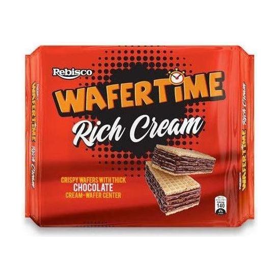 Wafertime Rich Creamy Chocolate 27gx10p - Golden Buffalo Grocery Store