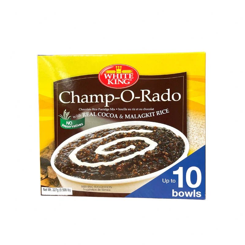 White King Champ - O - Rado with Real Cocoa & Malagkit Rice 227g - Golden Buffalo Grocery Store