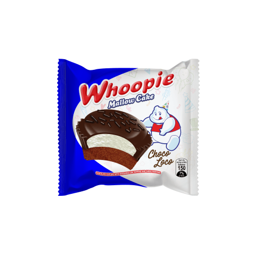 Whoopie Mashmallow Cake Chocolate 34g x 10 - Golden Buffalo Grocery Store