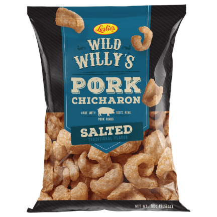 Wild Willys Real Chicharon - Lightly Salted 90g - Golden Buffalo Grocery Store