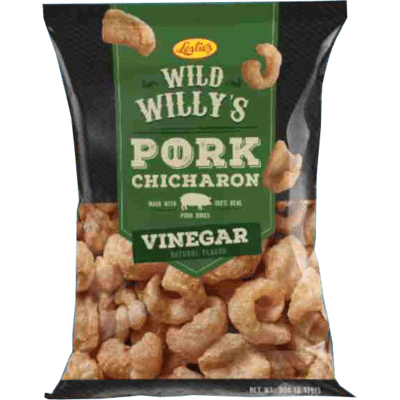 Wild Willys Real Chicharon - Vinegar 90g - Golden Buffalo Grocery Store
