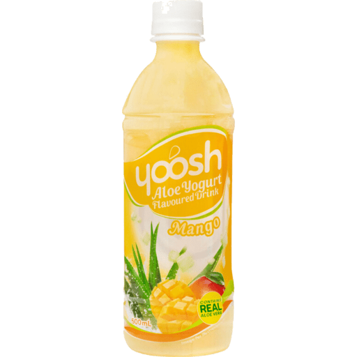 Yoosh Aloe Yoghurt Mango Drink 500ml - Golden Buffalo Grocery Store