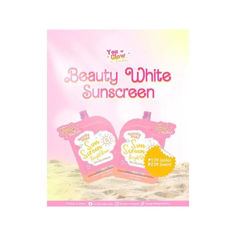 You Glow Babe Sun Screen Bright Glow (Twin Pack) - Golden Buffalo Grocery Store