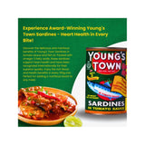 Young's Town Sardines in Tomato Sauce 155g - Golden Buffalo Grocery Store