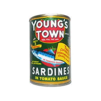 Young's Town Sardines in Tomato Sauce 155g - Golden Buffalo Grocery Store