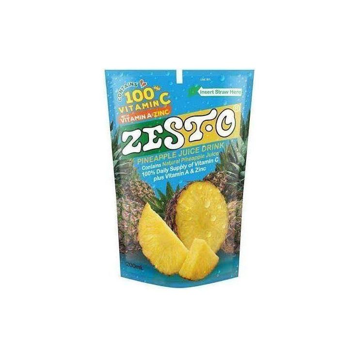 Zest O Pineapple Juice 200ml - Golden Buffalo Grocery Store
